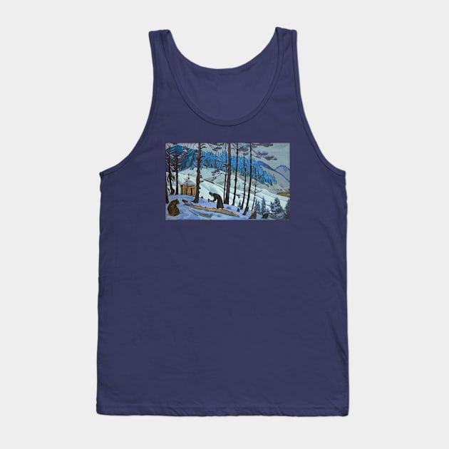 St. Sergius the Builder by Nicholas Roerich Tank Top by Star Scrunch